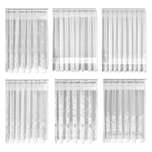 Voile dekoschal jacquard - voile,